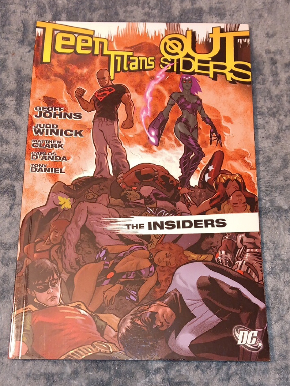 Teen Titans Outsiders DC Comics The Insiders
